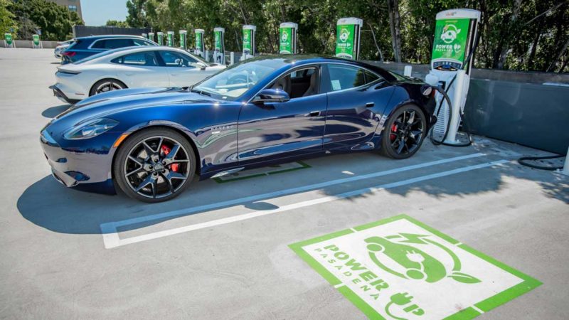 karma revero at tritium charger, pasadena