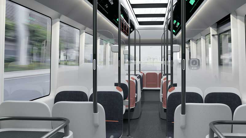 e-bus interior