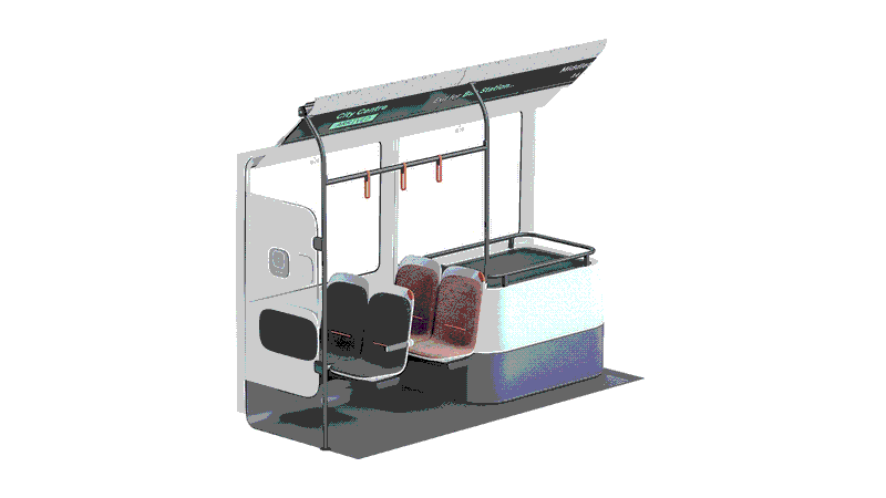 e-bus social distancing seating