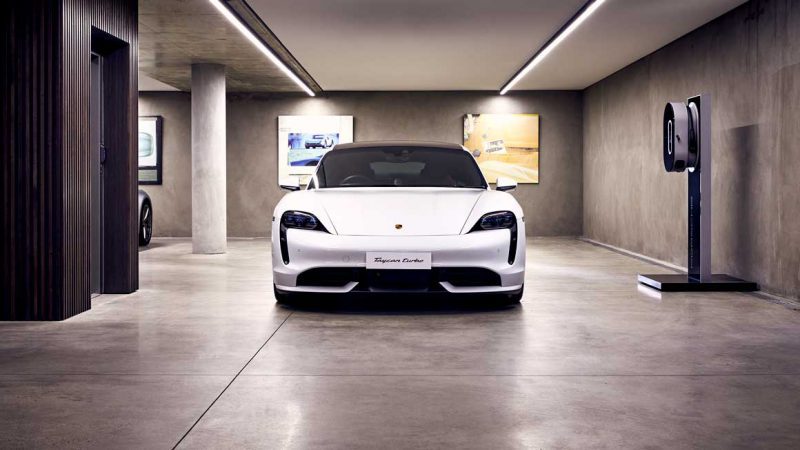 The 2021 Porsche Taycan. Source: Porsche