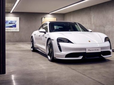 The 2021 Porsche Taycan. Source: Porsche