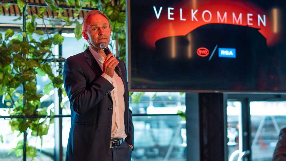 RSA CEO Frank Dunvold