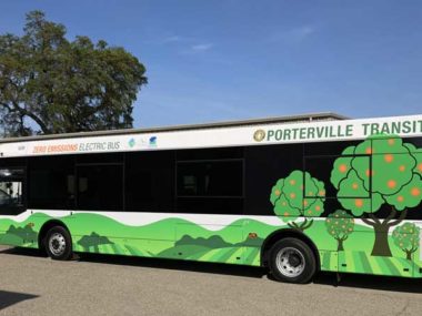 Two of the first five Charge Ready Transport sites will be built at Porterville Transit. Source: Edison Energy
