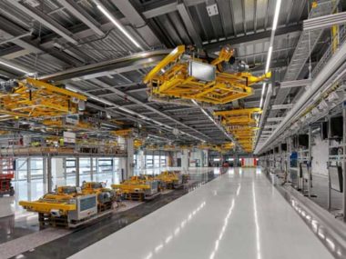 porsche liepzig electric car factory
