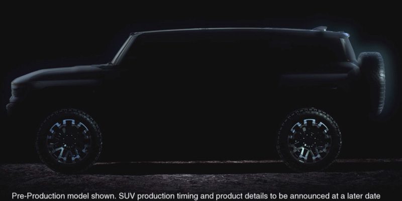 hummer EV SUV