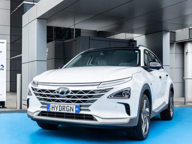The Hyundai NEXO (supplied).