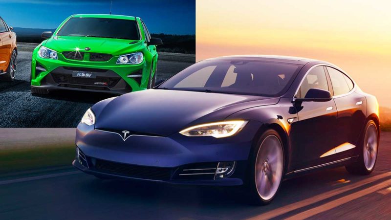 HSV GTSR W1 vs Tesla Model S