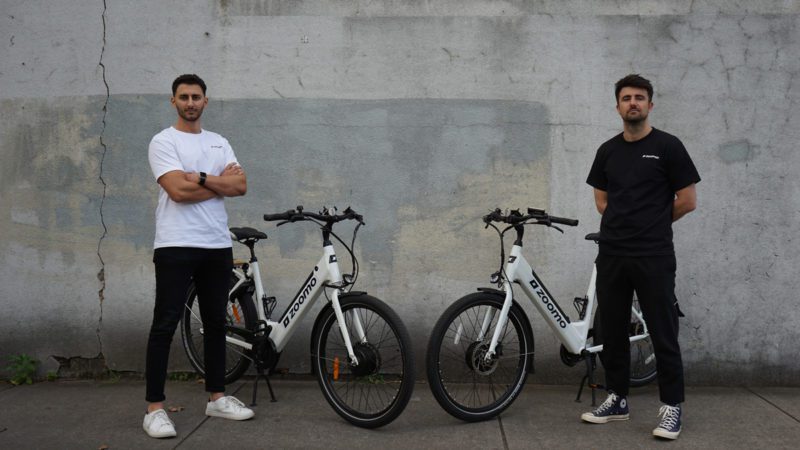 Mina Nada and Michael Johnson rebrand Bolt Bikes as Zoomo. Source: Zoomo
