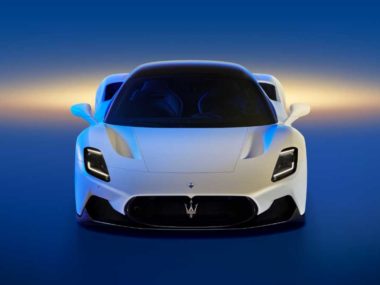 The MC20 will come in an all-electric version. Source: Maserati