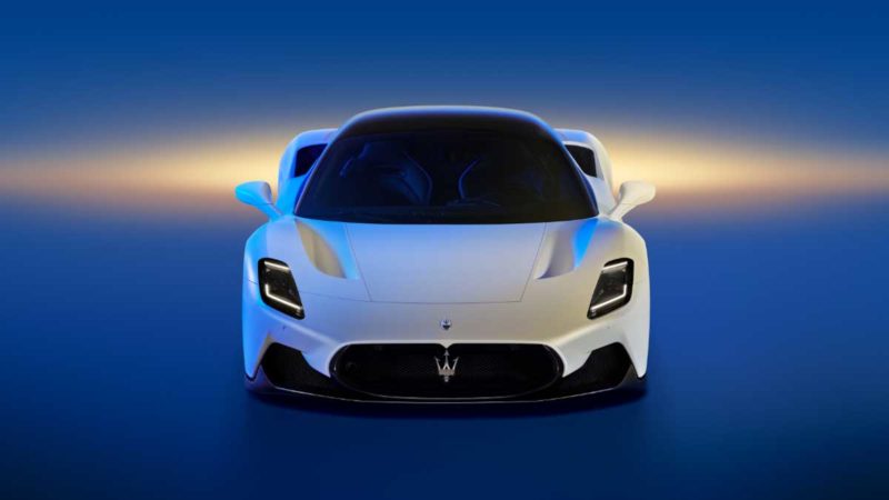 The MC20 will come in an all-electric version. Source: Maserati