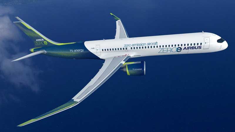 airbus hydrogen turbofan