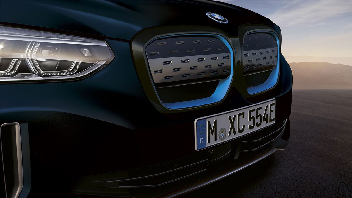 BMW iX3. Supplied