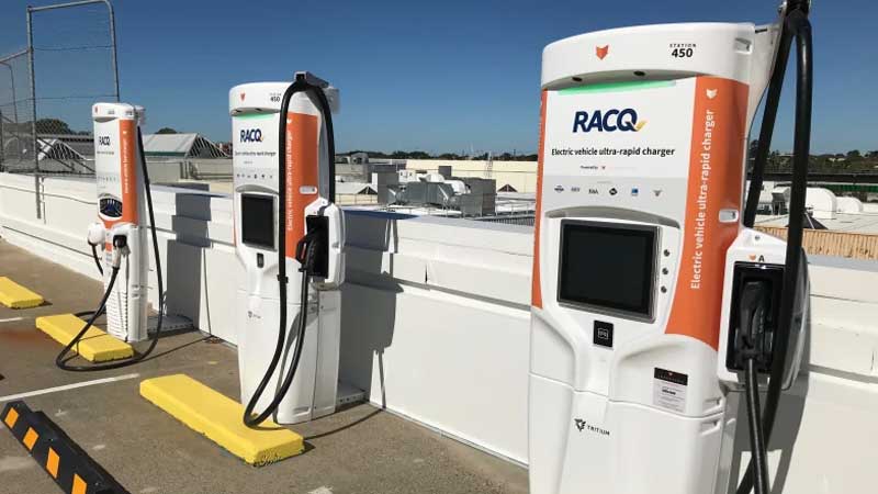 RACQ chargers. Supplied