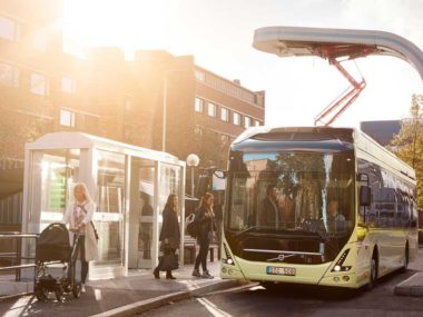 volvo electric bus