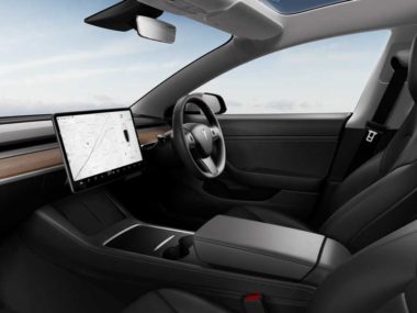 model 3 interior new 2020