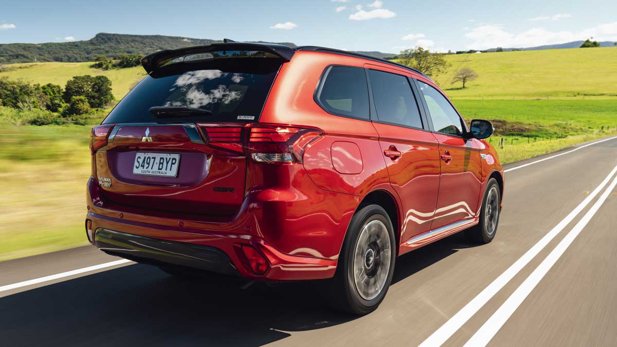 2021 Outlander PHEV. Source: Mitsubishi