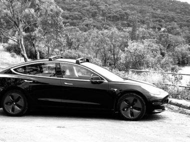 Tesla Moel 3 black