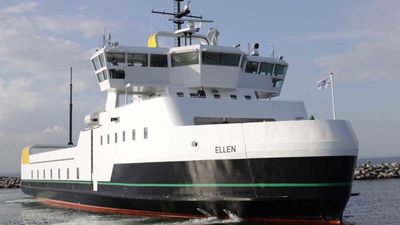 Leclanché electric ferry