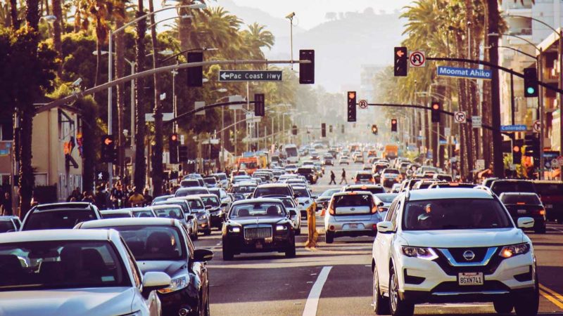 california traffic los angeles