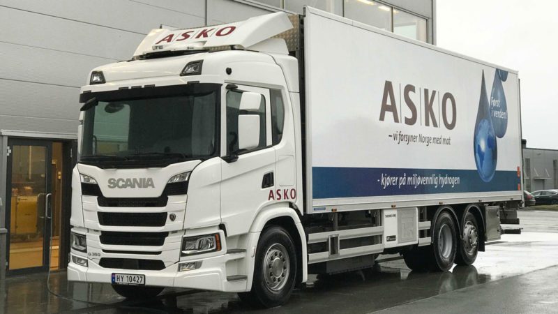 scania hydrogen truck