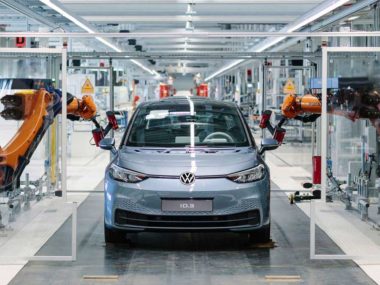 VW'a Zwickau factory is the home of the ID.3. Source: Volkswagen