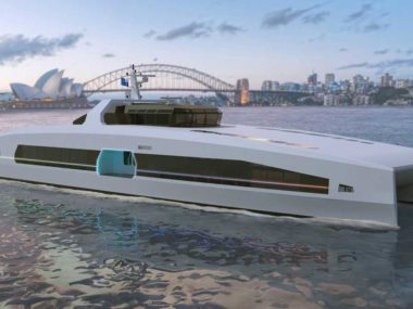 austal volta electric ferry