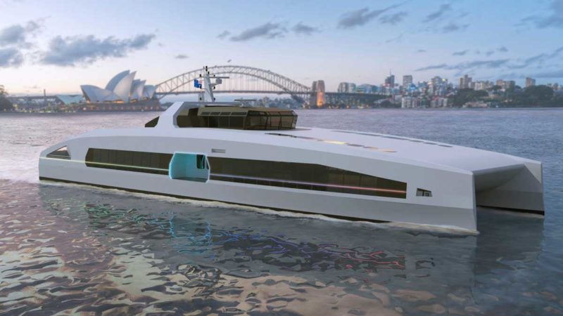 austal volta electric ferry