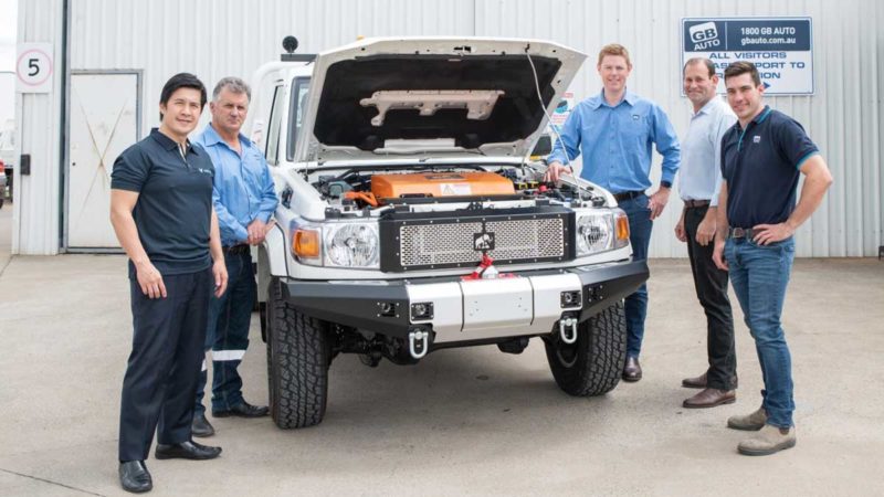 gb auto electric ute