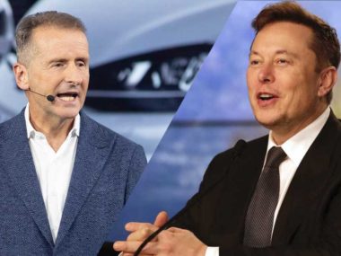 Musk Diess VW Tesla