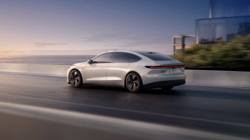 The ET7 electric sedan. Source: Nio