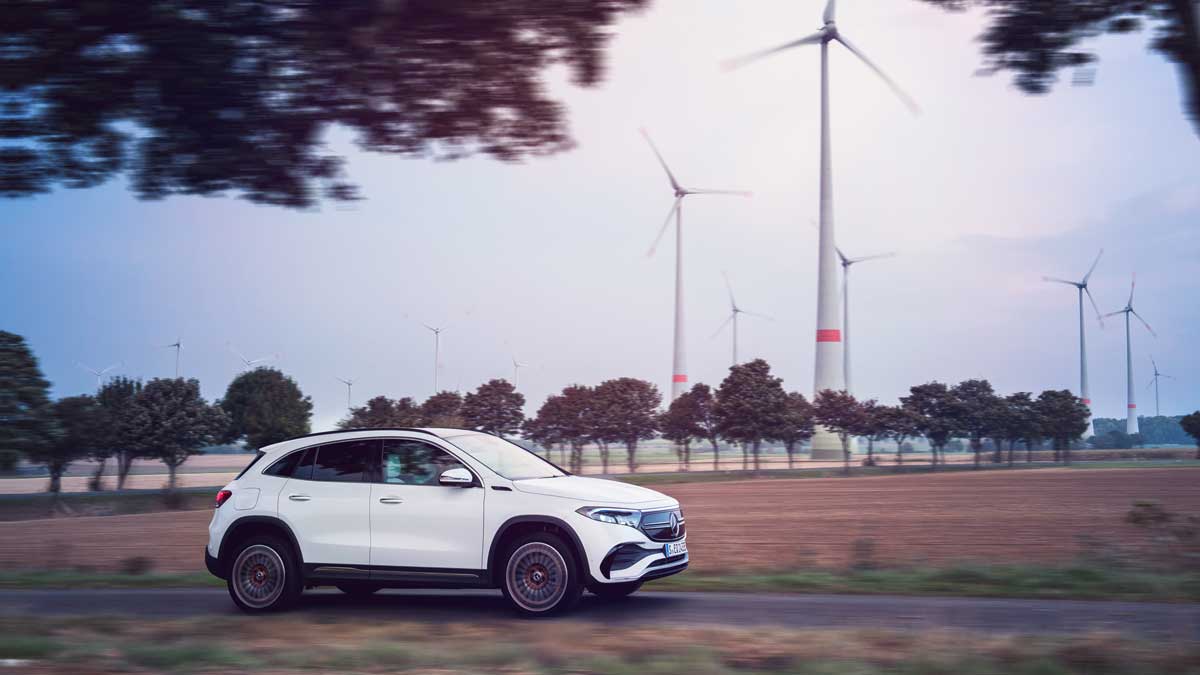 The Mercedes-Benz EQA 250. Source: Mercedes-Benz