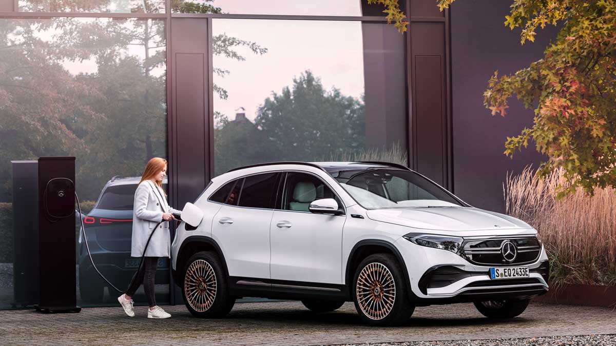The EQA compact SUV. Source: Mercedes-Benz