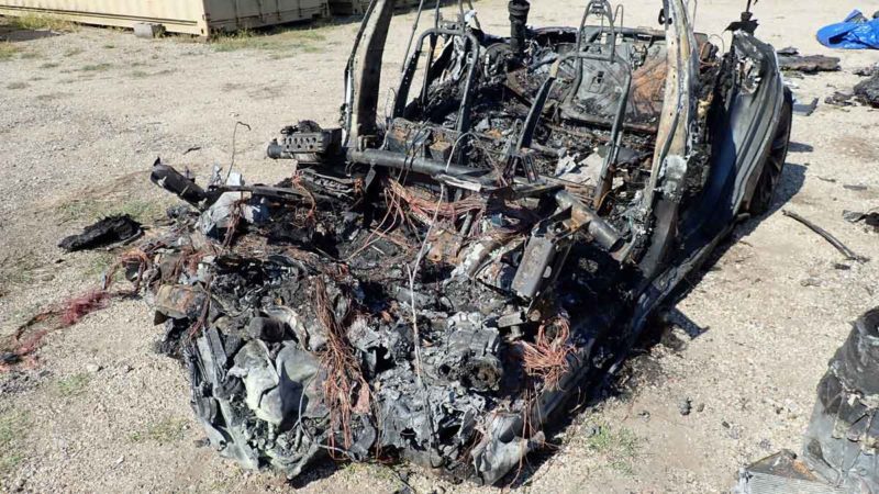 tesla texas crash