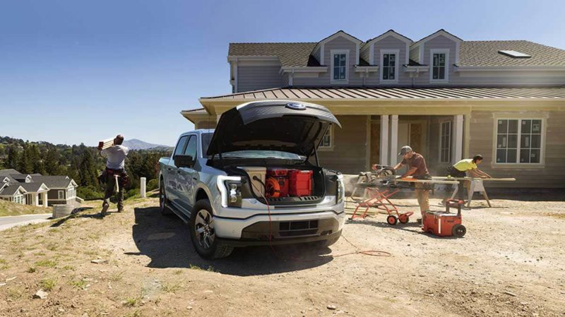 Ford F-150 Lightning. Source: Ford