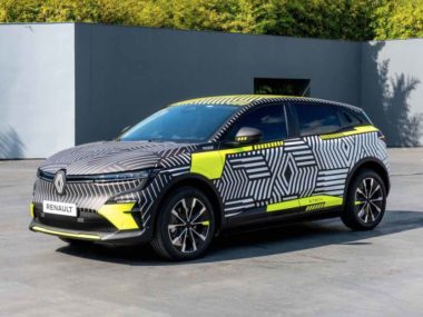 Pre-production Megane E-Tech Electric