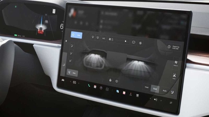 model S hvac