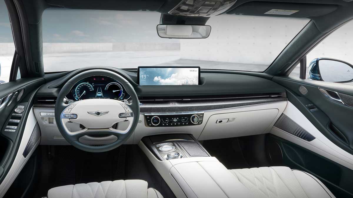 The Electrified G80. Source: Genesis