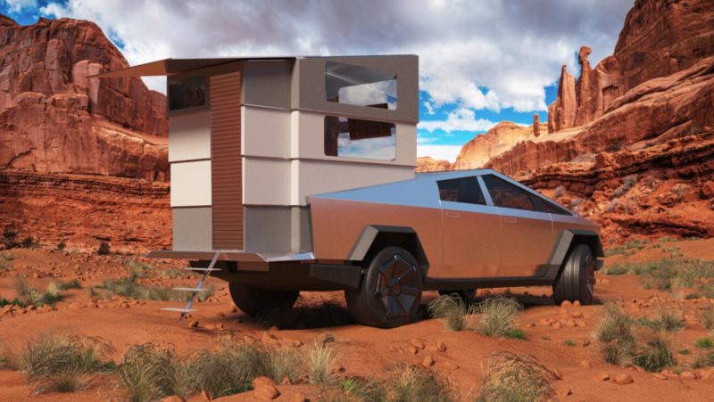 Tesla Cybertruck camper upgrade wins hearts, may have 