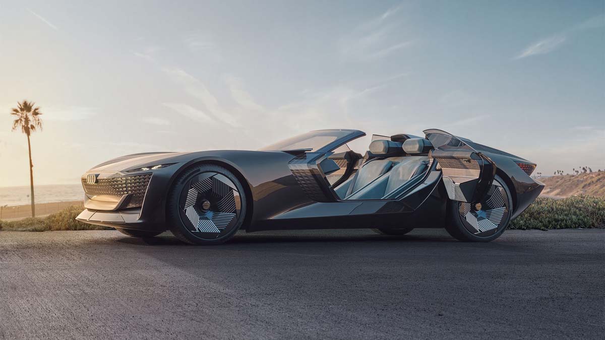 The Audi skysphere concept. Source: Audi