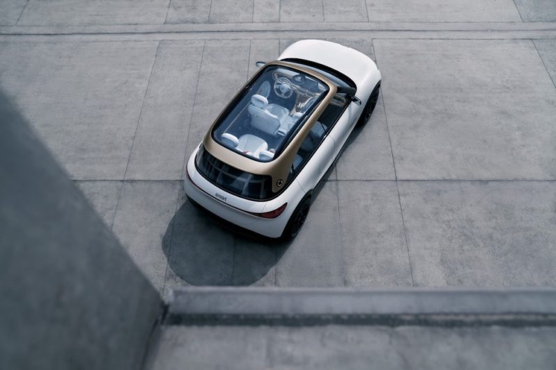Smart Concept #1 compact SUV glass roof