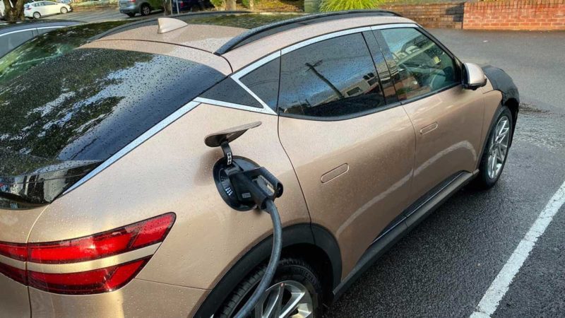 Genesis GV60 electric crossover. Image credit: Matt Geyer