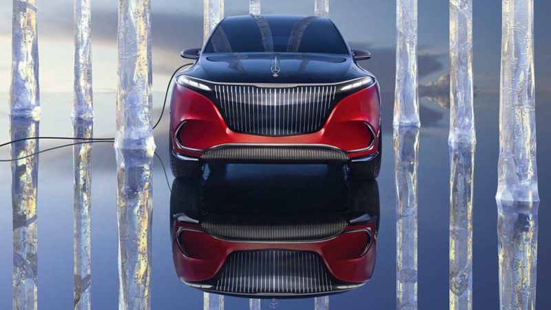 Mercedes-Benz' first fully electric Maybach series model. Source: Daimler