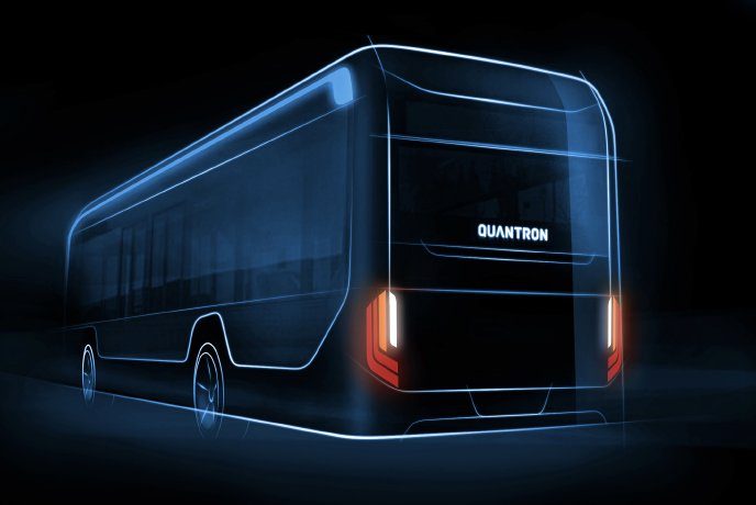 Source: German e-mobility specialist Quantron announced this week that it will launch its own vehicle, a 12-metre low-floor bus available in both battery electric and hydrogen fuel cell variants that will be priced on par with conventional diesel buses. A high-tech spinoff from Haller NFZ Group, which was founded all the way back in 1882, Quantron has been a leading system provider of clean battery and hydrogen-powered e-mobility for commercial vehicles such as trucks, buses, and vans. With a long history of providing electric mobility services such as electrification of used and existing vehicles, creating individual concepts including the appropriate charging infrastructure, and providing rental, financing, and leasing offers and driver training, Quantron is now branching out to launch its own Quantron vehicle. Image: https://cdn.pressebox.de/r/81bb10d0a174b0c8/attachments/12/51/48/thumbnail_1251481_720x460.jpg The Quantron 12-metre low-floor bus will be offered in close cooperation with the company’s investor and strategic partner Ev Dynamics, a European-Asian consortium of companies specialising in electric and hydrogen-based mobility. The city bus will be offered as both a battery electric vehicle (BEV) variant – which is expected to be available for order by the end of the year – as well as a hydrogen fuel cell electric vehicle (FCEV) variant which will be available in the Northern Hemisphere’s Spring of 2022. Importantly, the BEV variant will be priced similarly to that of conventional diesel buses, making them highly attractive as replacements for ageing and end-of-life buses. Image: https://cdn.pressebox.de/r/f224a0209cf27823/attachments/12/51/48/thumbnail_1251482_720x460.jpg With a fully electric drive, the new Quantron city bus will be capable of maximum output of 250kW and boast an electric ranging from 160- to 280-kilometres. Charging power is up to 80kW with a battery capacity of up to 422kWh and can be charged via a European standard CCS 2 plug within 3 to 6 hours, depending on the size of the battery. This means that the Quantron city bus will be perfect for use in cities across the world, able to charge overnight and be ready for general commuter transport. With passenger capacity of between 71 and 95 passengers, the bus is able to produce maximum torque of 3,400Nm and will offer four battery capacities – 242kWh, 281kWh, 363kWh, and the aforementioned 422kWh. Image supplied