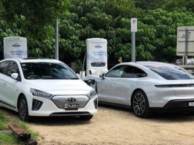 electric cars charging nrma