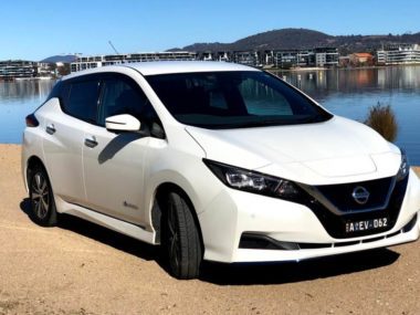 Yuki the Nissan Leaf e+. Supplied