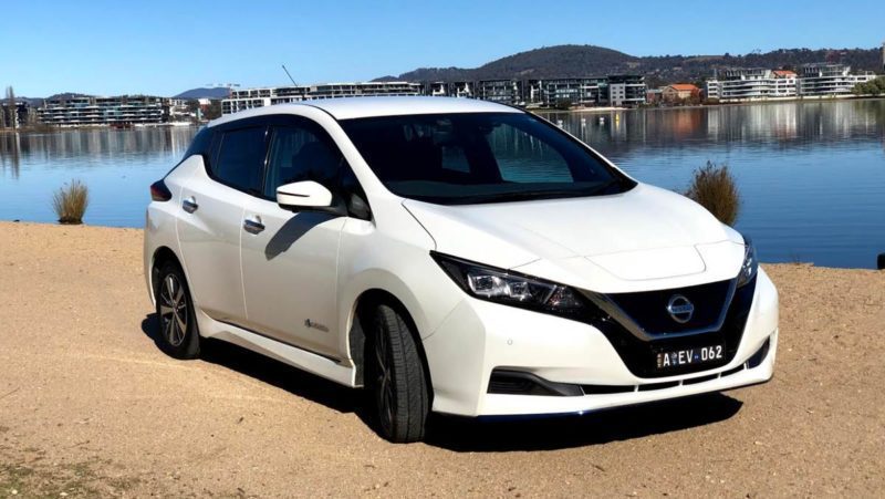 Yuki the Nissan Leaf e+. Supplied