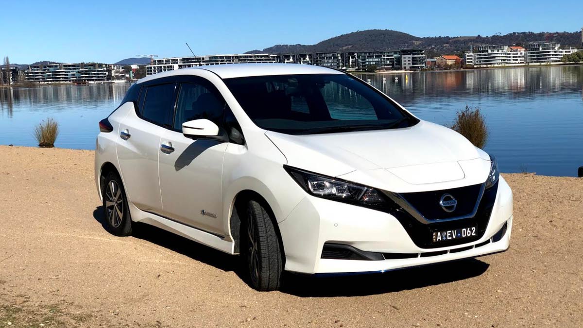 Yuki the Nissan Leaf e+. Supplied