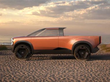 New Nissan concepts revealed alongside ambitious EV targets. Source: Nissan
