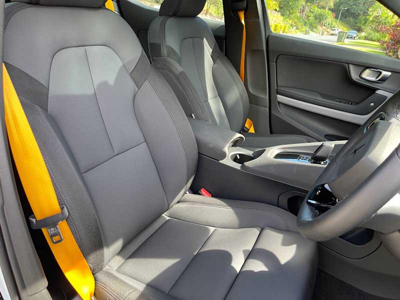 Polestar 2 interior.