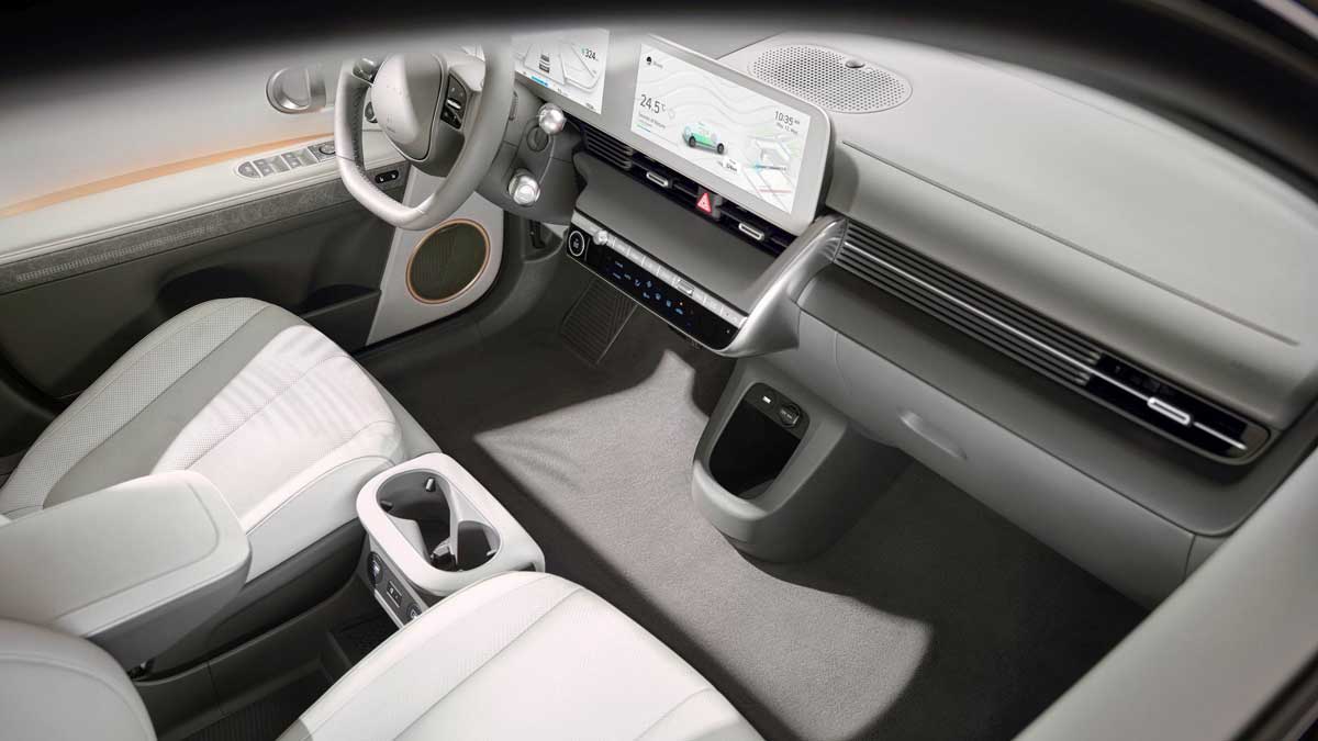 Ioniq 5 interior. Supplied